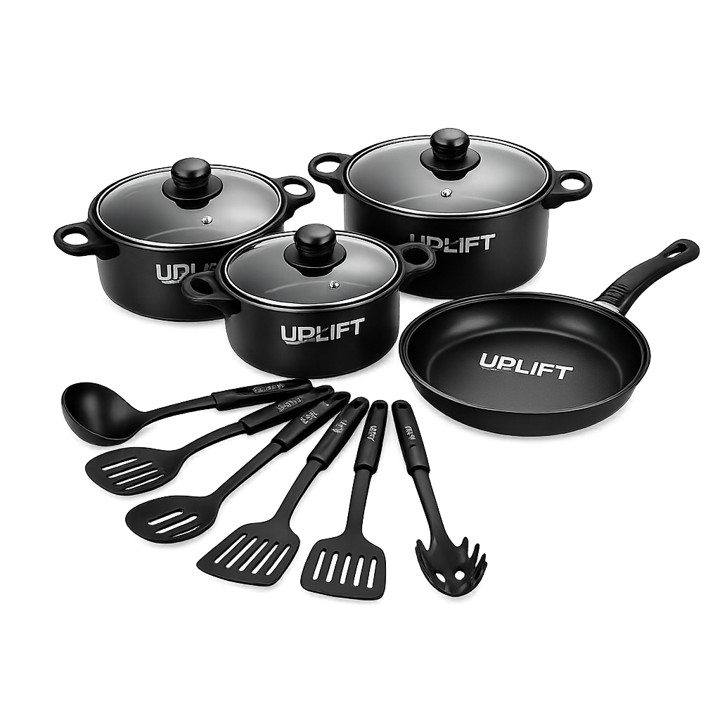 Uplift 13 Piece Cookware & Utensil Set
