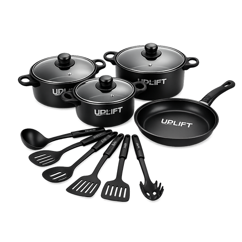 Uplift 13 Piece Cookware & Utensil Set