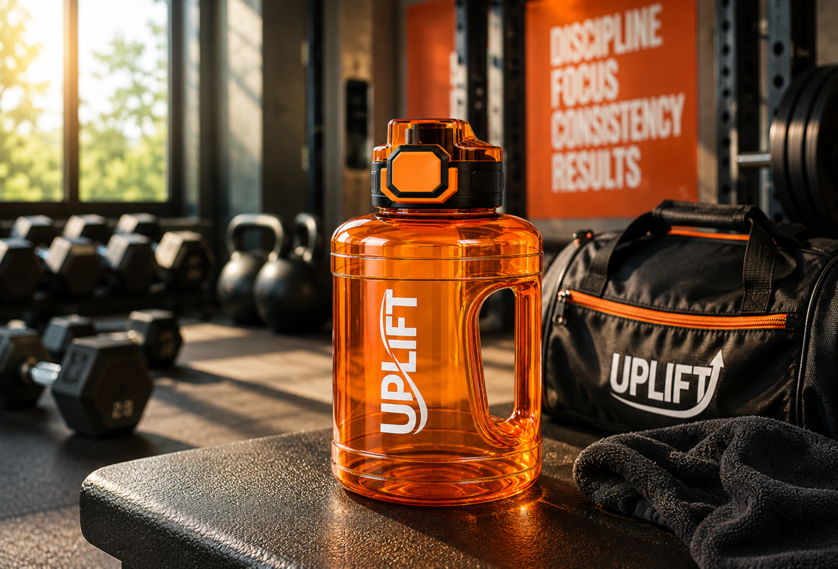 Uplift Large Capacity Sports Water Bottle